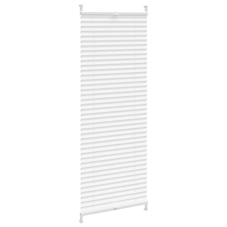 Vidaxl Plisséjalind 50x125 cm blanc