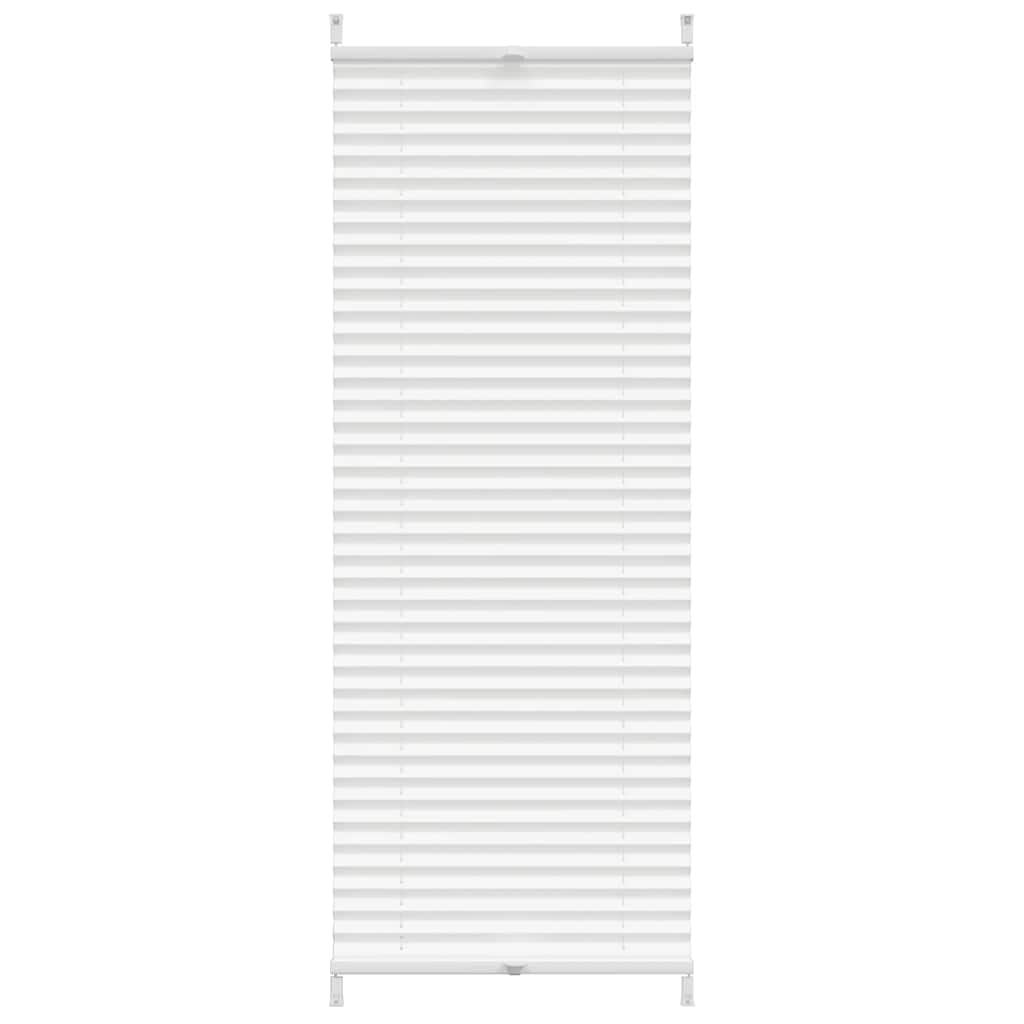 Vidaxl Plisséjalind 50x150 cm blanc