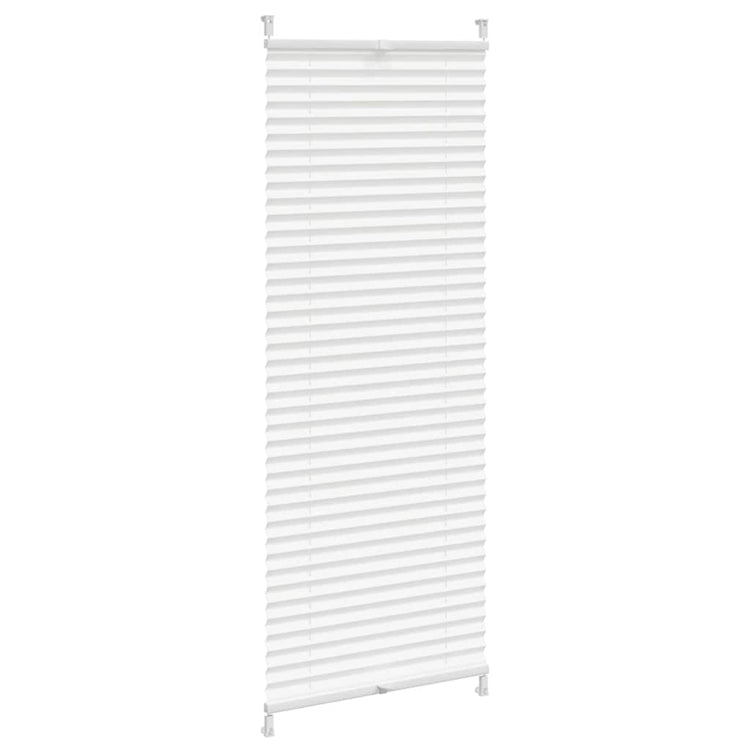 Vidaxl Plisséjalind 50x150 cm blanc