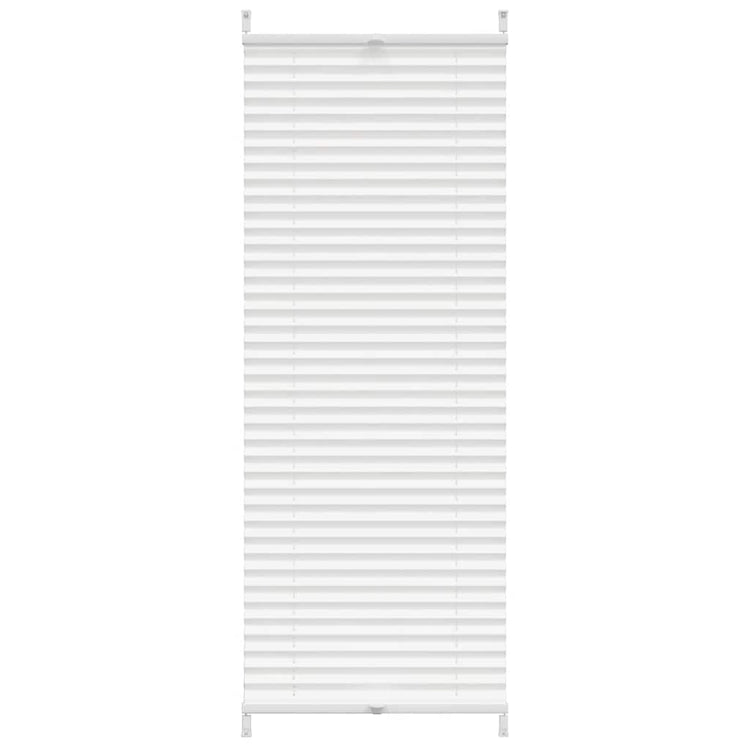 Vidaxl Plisséjalind 60x125 cm blanc