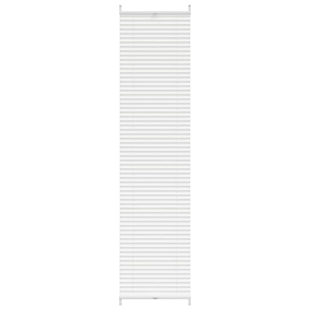 Vidaxl Plisséjalind 60x200 cm blanc