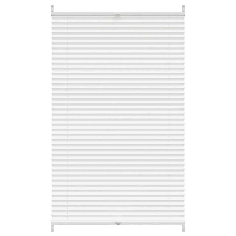 Vidaxl Plisséjalind 70x150 cm blanc