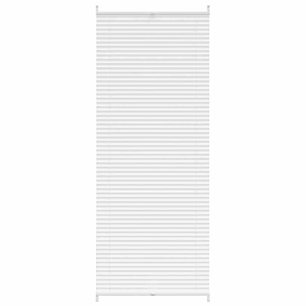 Vidaxl Plisséjalind 70x200 cm blanc