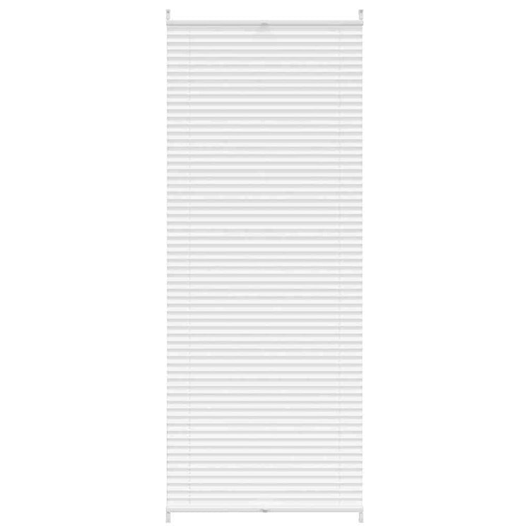 Vidaxl Plisséjalind 80x200 cm blanc