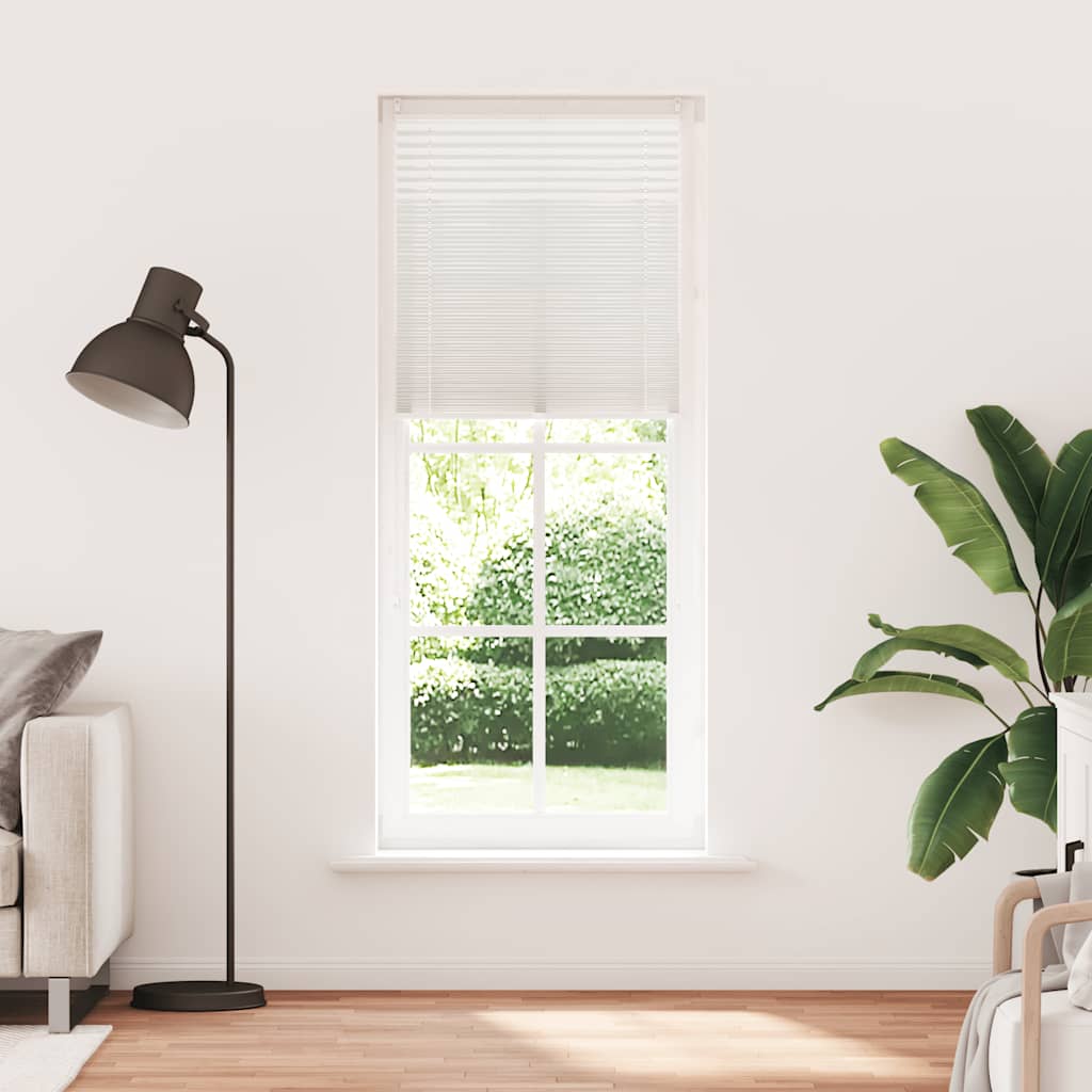 Vidaxl Plisséjalind 80x200 cm blanc