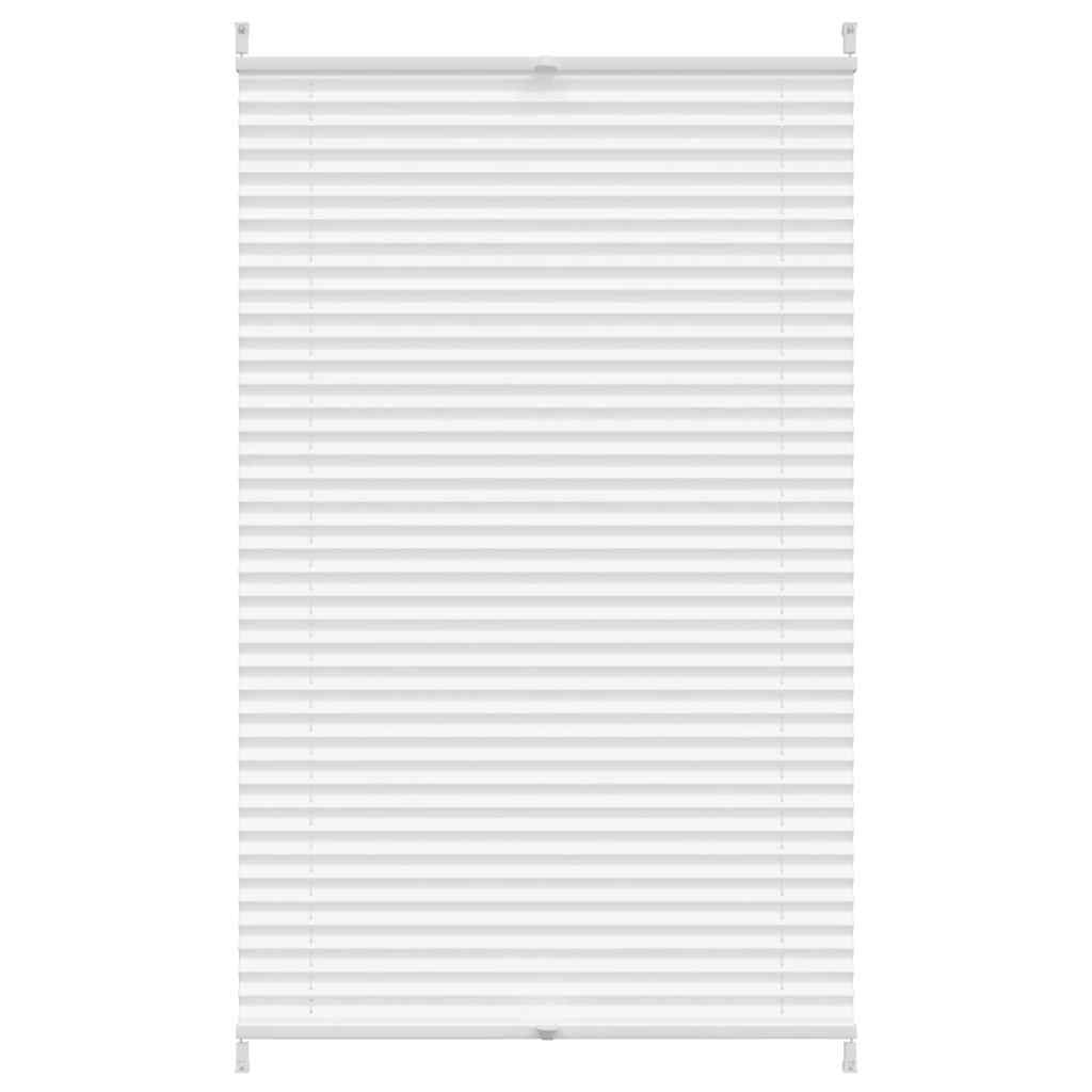 Vidaxl Plisséjalind 90x100 cm blanc