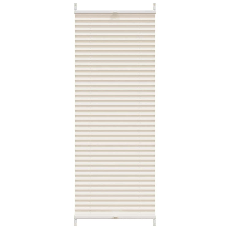 Vidaxl plissé rouleau aveugle 60x100cm crème