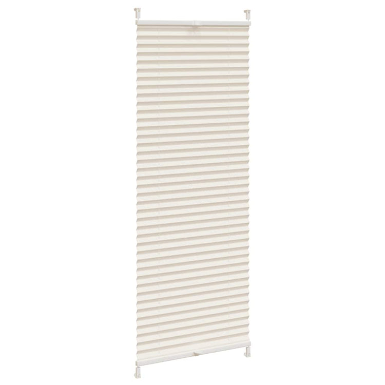 Vidaxl plissé rouleau aveugle 60x100cm crème