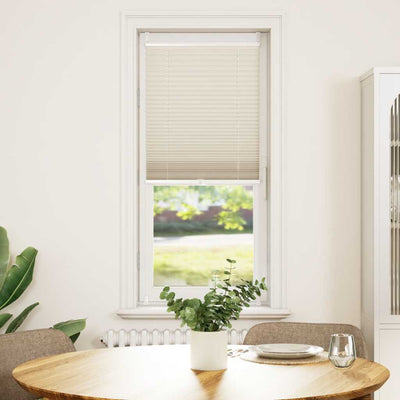 Vidaxl plissé rouleau aveugle 60x100cm crème