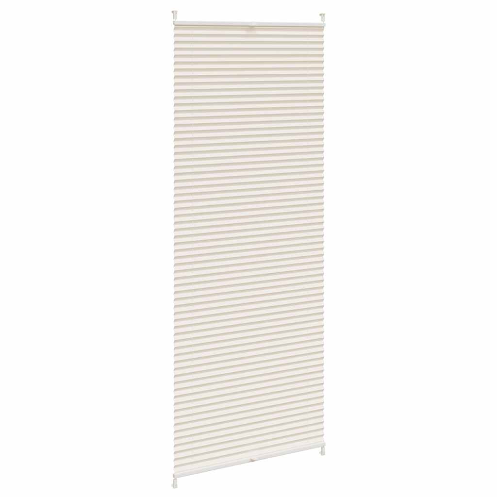 Vidaxl plissé rouleau aveugle 70x200cm crème