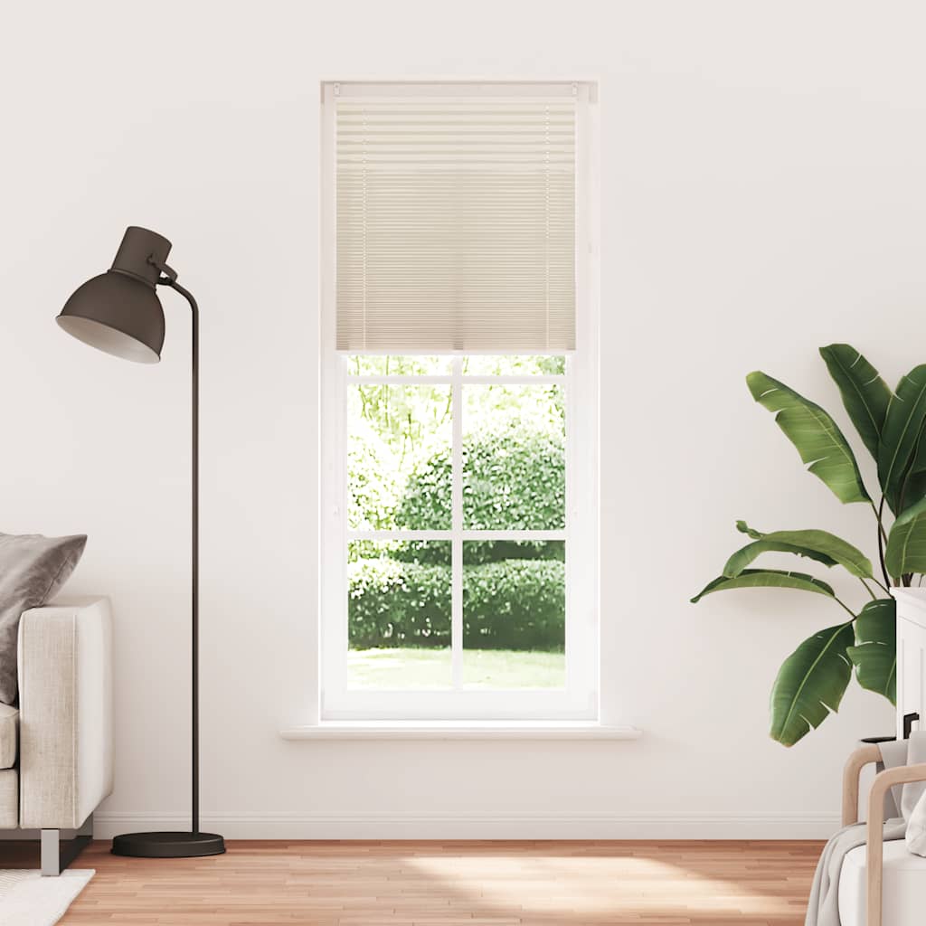 Vidaxl plissé rouleau aveugle 70x200cm crème
