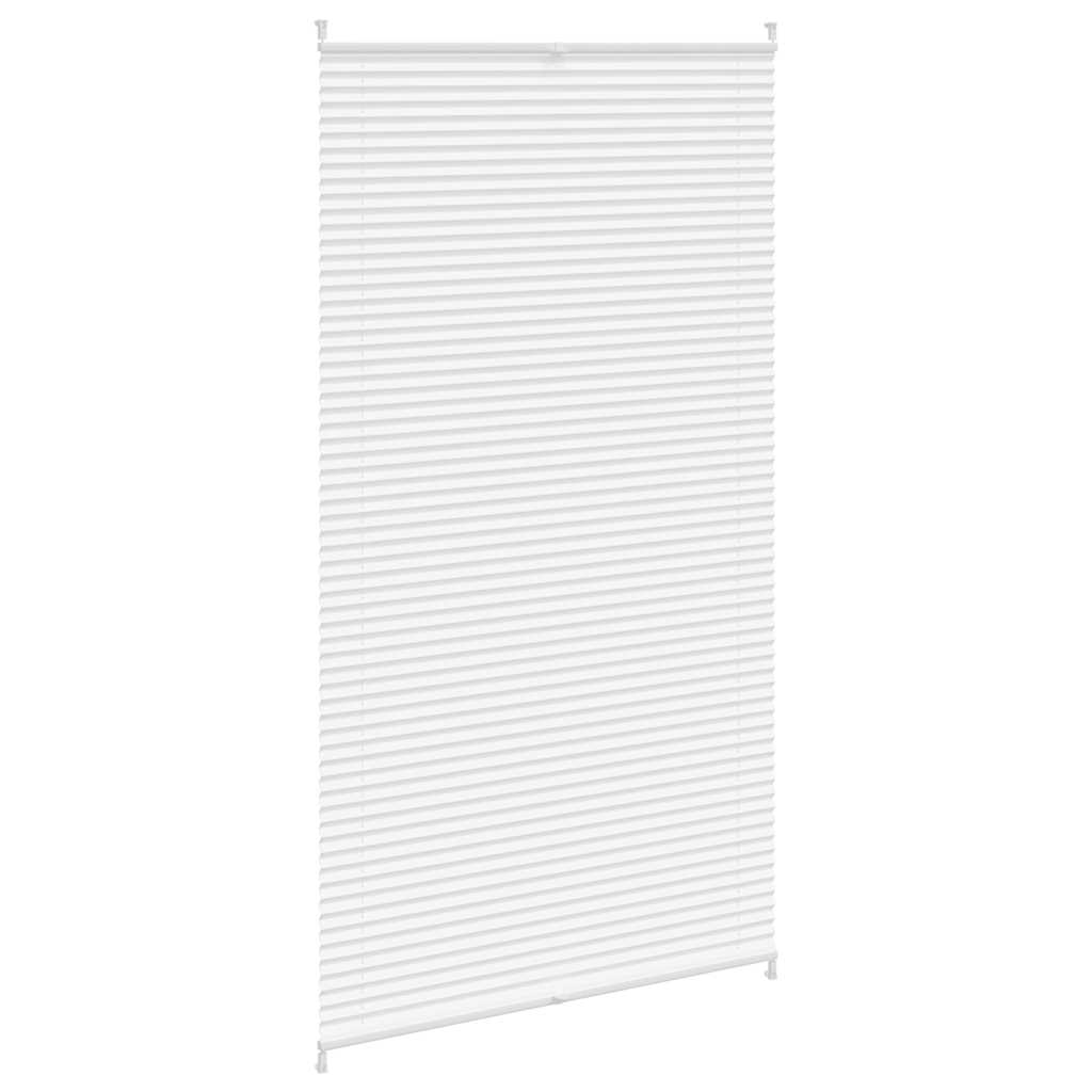 Vidaxl Plisséjalind 110x200 cm blanc