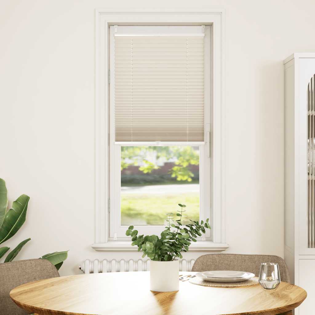 VidaXL stores plissés 40x150cm crème