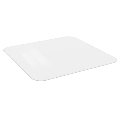 Mat de sol Vidaxl pour le stratifié ou le tapis 90x90 cm