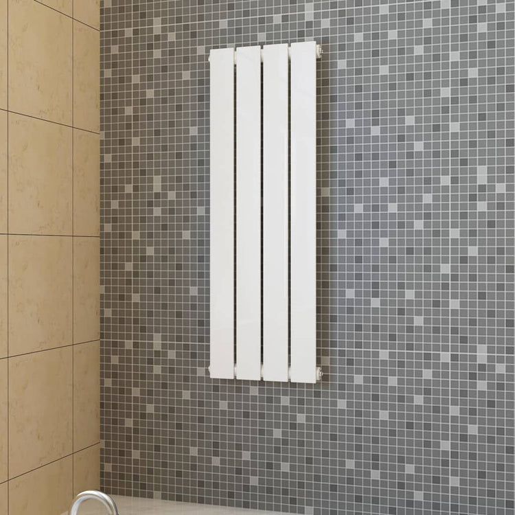 Panneau de chauffage du radiateur Vidaxl 311x900 mm blanc
