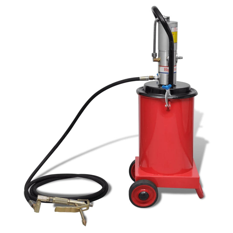 Pulvérisateur de graisse pneumatique vidaxl 12 L