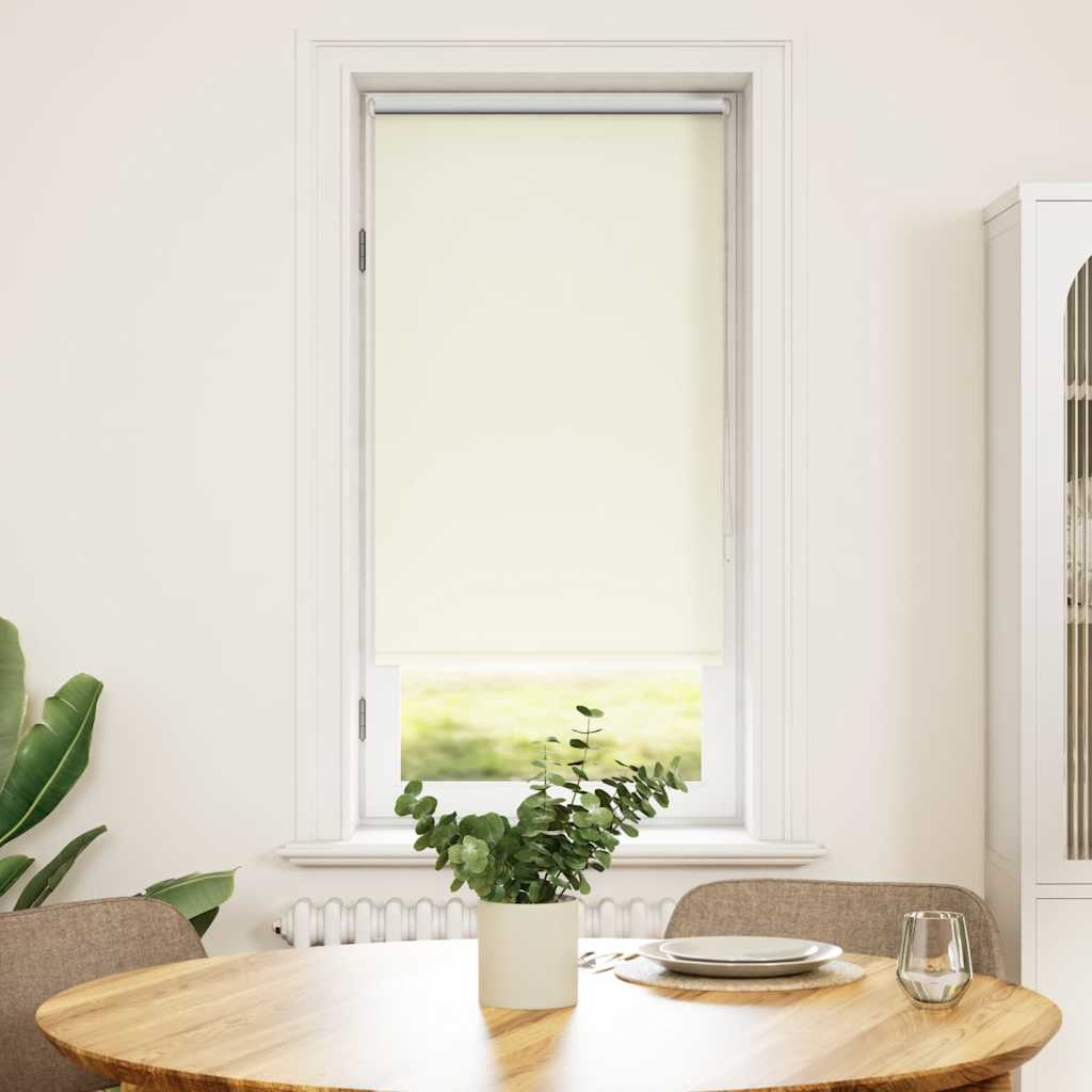 Vidaxl Rouleau aveugle accablant 40 x 100 cm blanc cassé