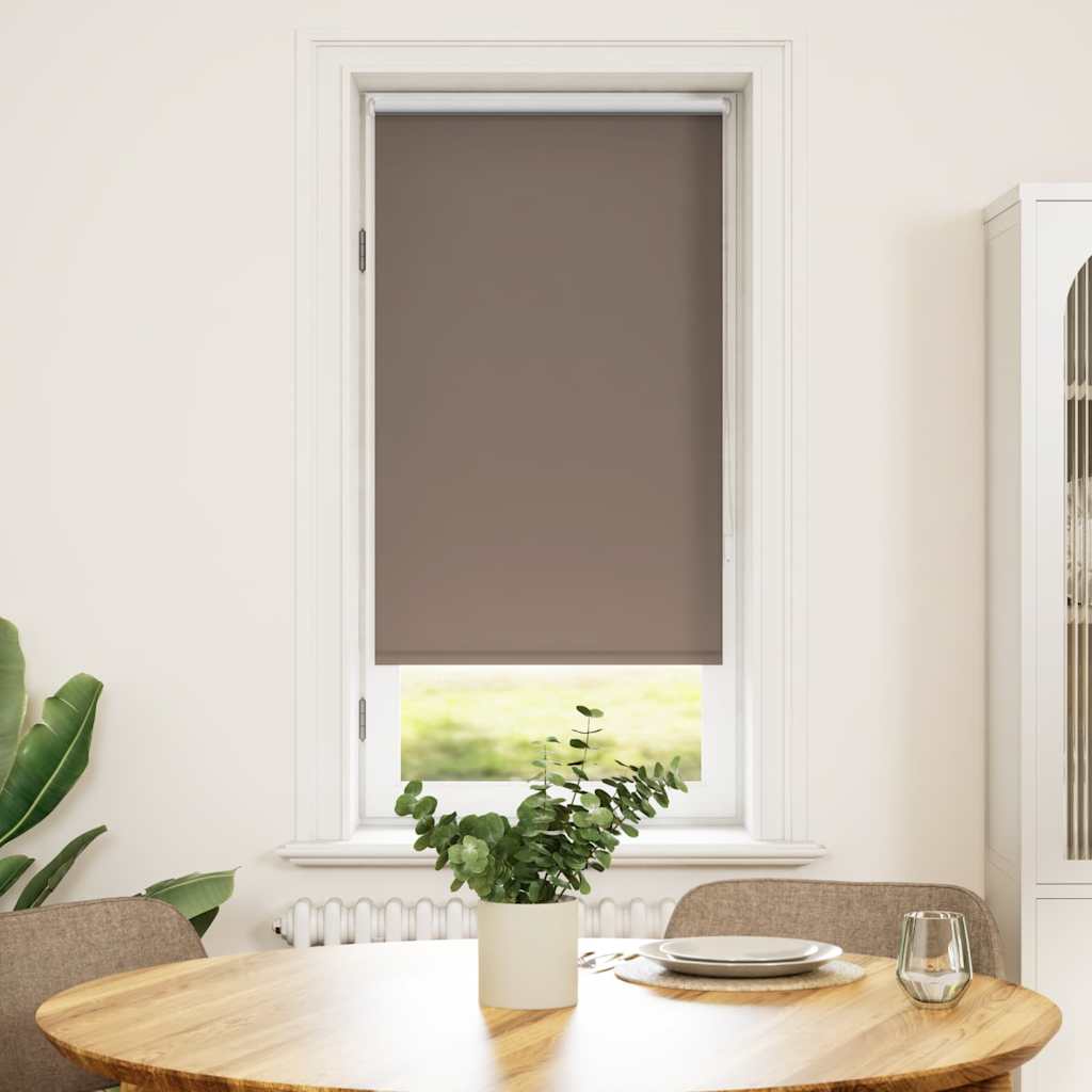 Vidaxl rouleau aveugle occlusion 40 x 100 cm café