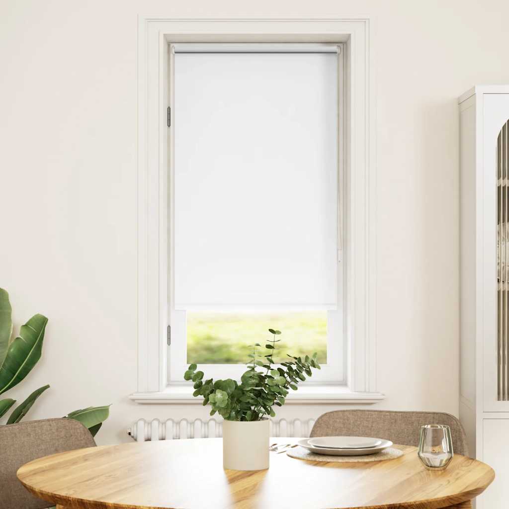 Vidaxl Rouleau aveugle accablant 60 x 120 cm blanc
