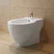 Vidaxl Bidet debout autour de la céramique blanc