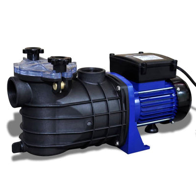 Vidaxl Pumple de piscine électrique 500W bleu