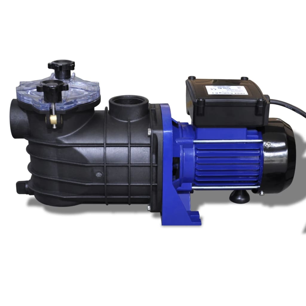 Vidaxl Pumple de piscine électrique 500W bleu