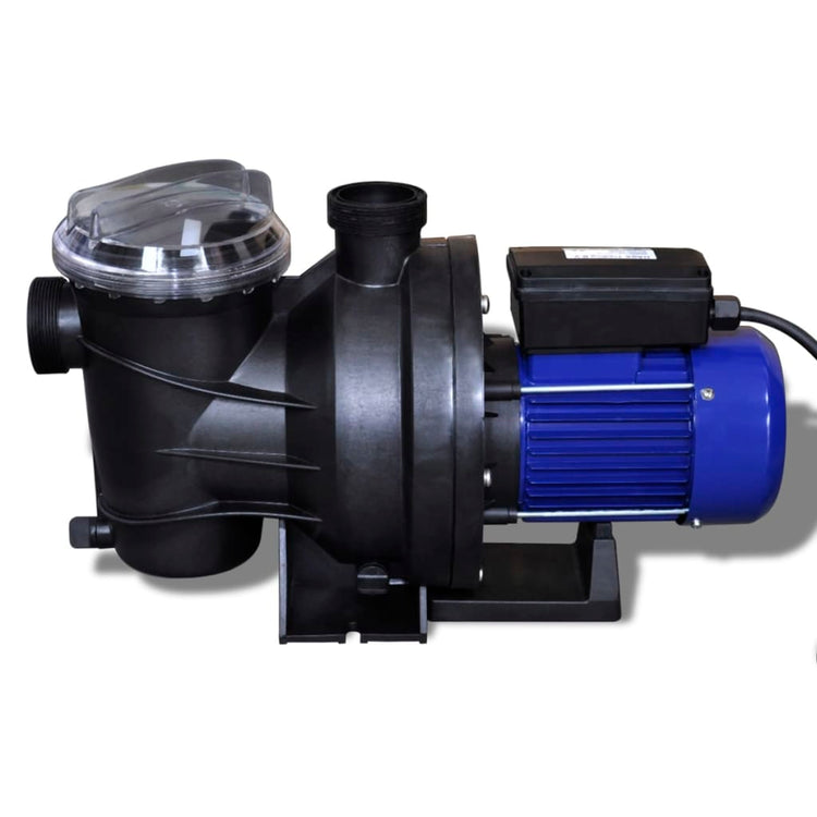 Vidaxl Pumple de piscine électrique 800W bleu