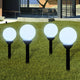Vidaxl Garden Path Lamps 4 ST avec broche de terre LED 15 cm
