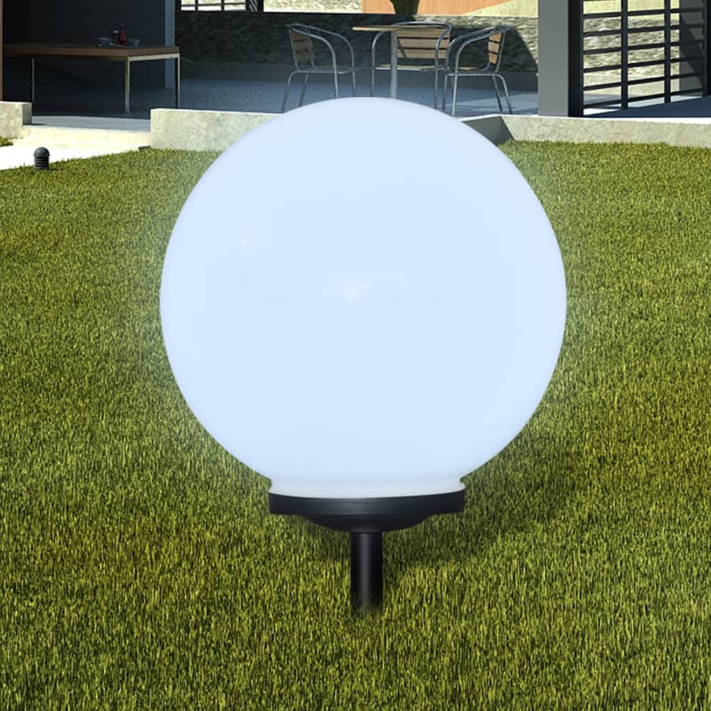 Lampe de chemin du jardin vidaxl avec broche de terre LED 40 cm