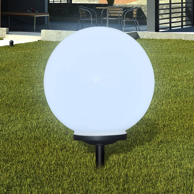 Lampe de chemin du jardin vidaxl avec broche de terre LED 40 cm