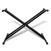 Support de clavier réglable vidaxl double x trame