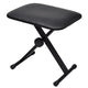 Tabouret de piano du clavier Vidaxl réglable et pliable