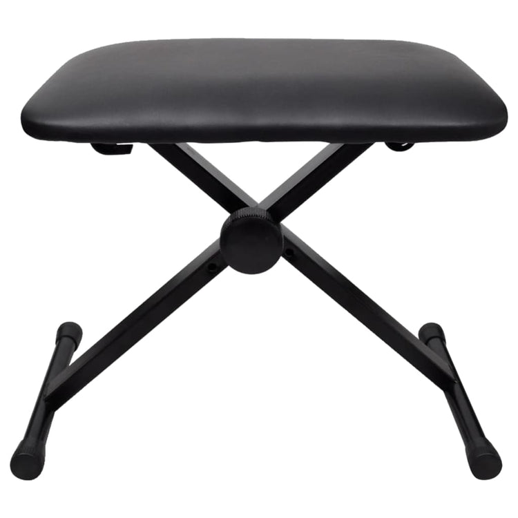 Tabouret de piano du clavier Vidaxl réglable et pliable