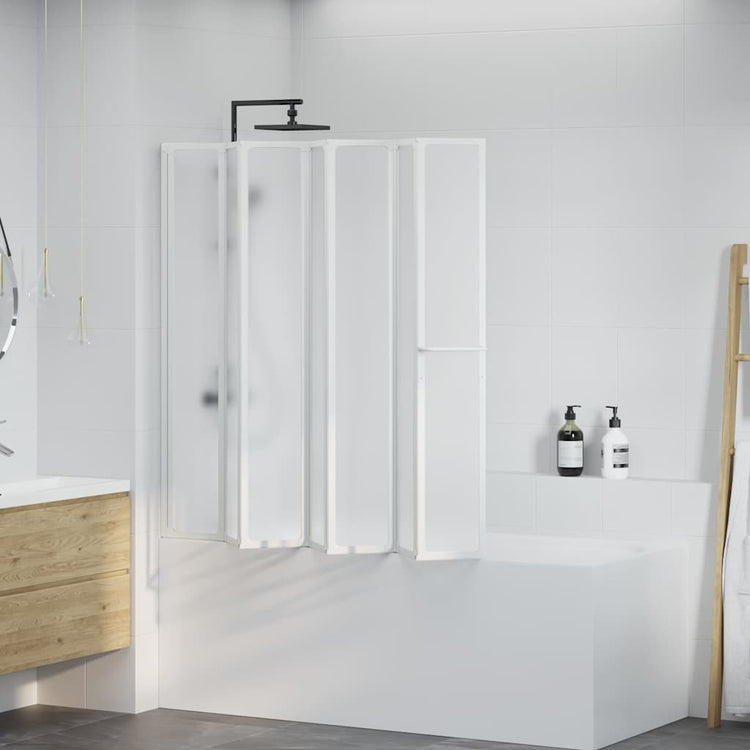Panneaux de douche et de bain Vidaxl 140 x 168 cm 7 avec porte-serviettes
