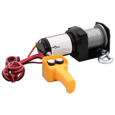 Vidaxl Electric Winch 12V 907 kg avec télécommande