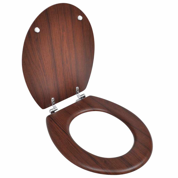 Vidaxl Sage de toilette Simple Simple Design MDF Brown