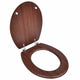 Vidaxl Sage de toilette Simple Simple Design MDF Brown