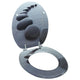 Vidaxl Toilet Seat Stone MDF