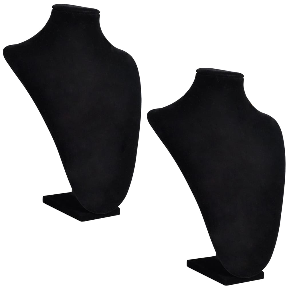 Support de bijoux vidaxl pour chaîne 23x11.5x30 cm noir 2 mètres