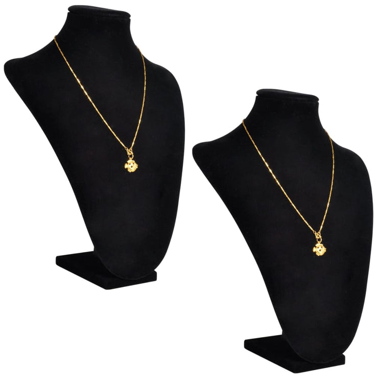 Support de bijoux vidaxl pour chaîne 23x11.5x30 cm noir 2 mètres