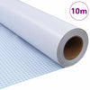 Vidaxl Film de confidentialité MAT Verre de lait de lait - Adhésive 0,9x10 m