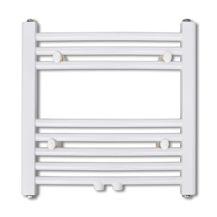 Courbe de porte-serviettes de radiateur Vidaxl 480x480 mm