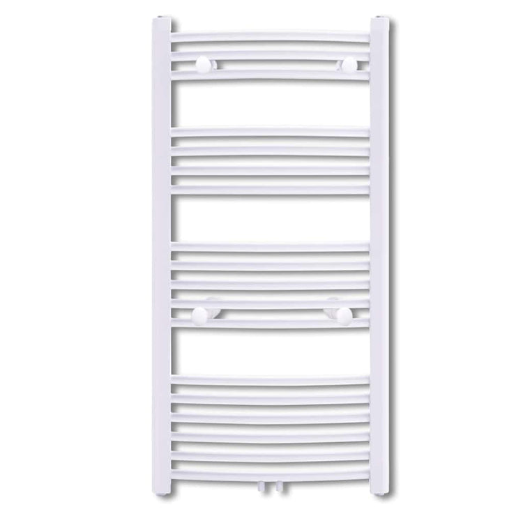 Courbe de rack de serviettes de radiateur Vidaxl 500x1160 mm