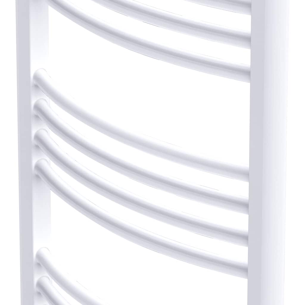 Courbe de rack de serviettes de radiateur Vidaxl 500x1160 mm