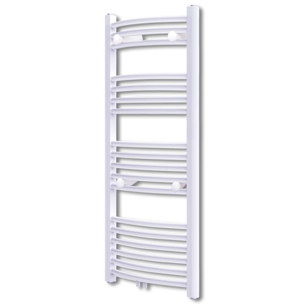 Courbe de rack de serviettes de radiateur vidaxl 600x1160 mm