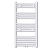 Courbe de rack de serviettes de radiateur vidaxl 600x1160 mm