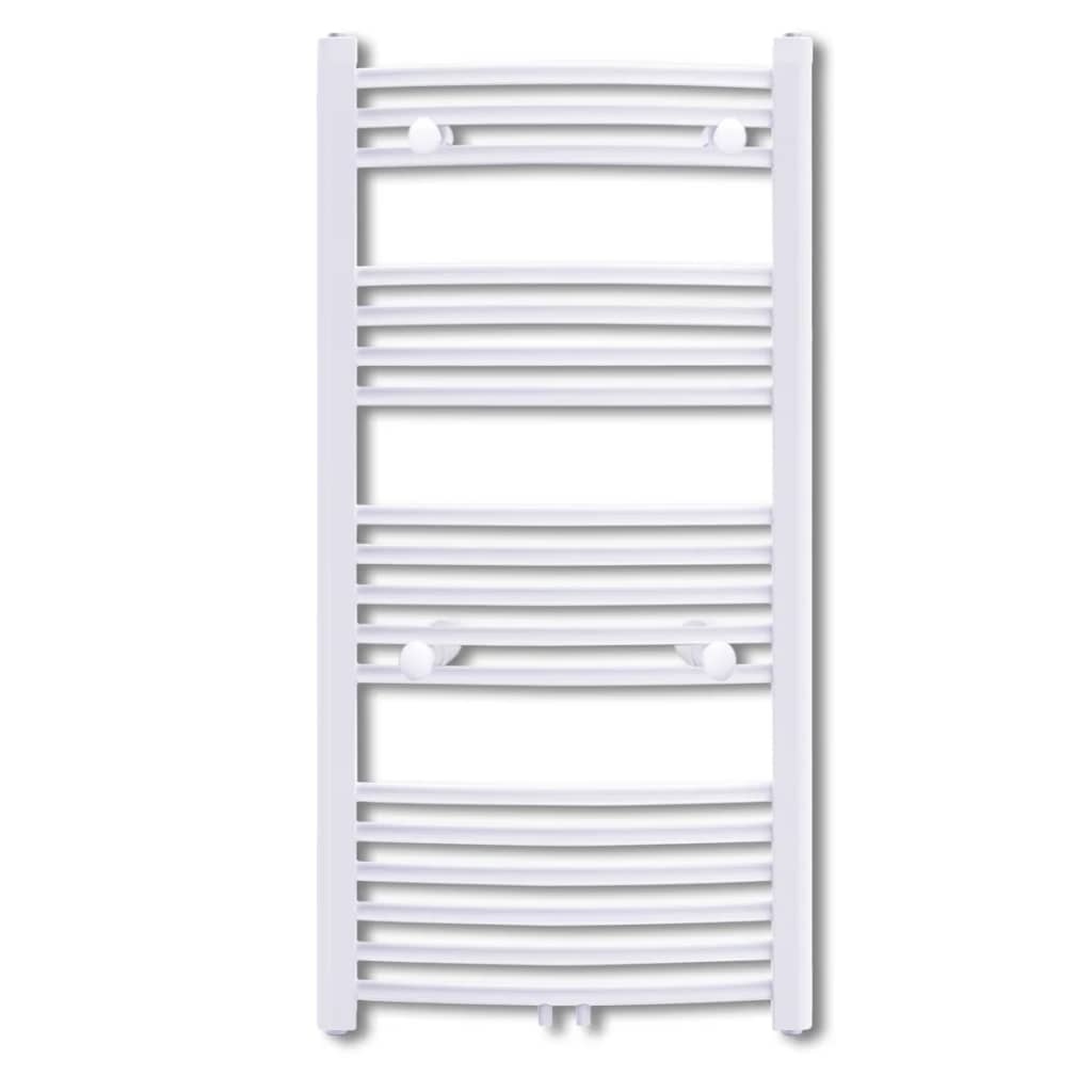 Courbe de rack de serviettes de radiateur vidaxl 600x1160 mm