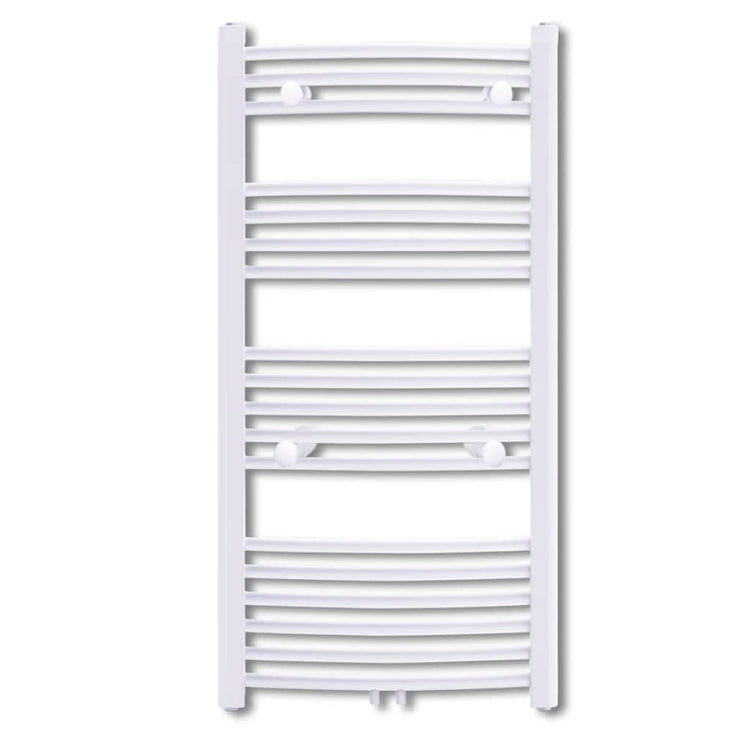 Courbe de rack de serviettes de radiateur vidaxl 600x1160 mm