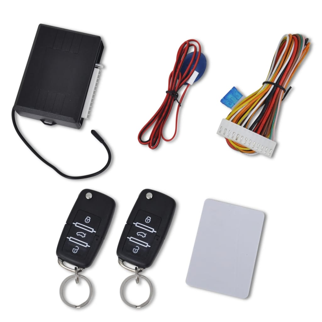 Vidaxl Central Door Lock Set 2 touches pour VW Skoda Audi