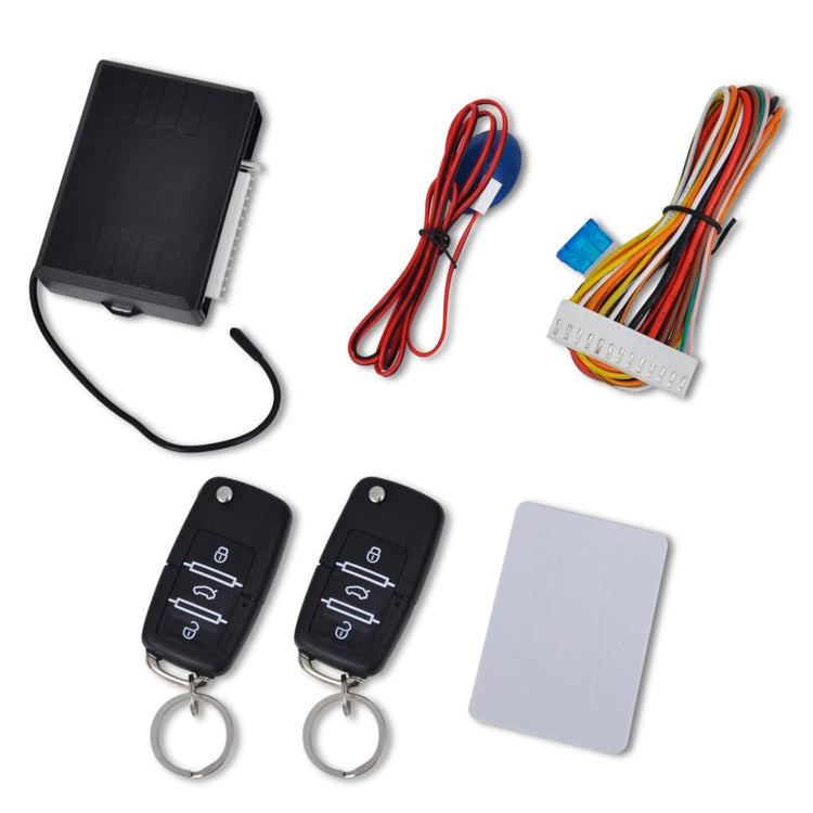Vidaxl Central Door Lock Set 2 touches pour VW Skoda Audi
